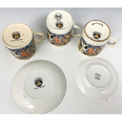 187 - COLLECTION OF DAME LAURA KNIGHT COMMEMORATIVE WARE  ETC INC TANKARDS & SAUCERS