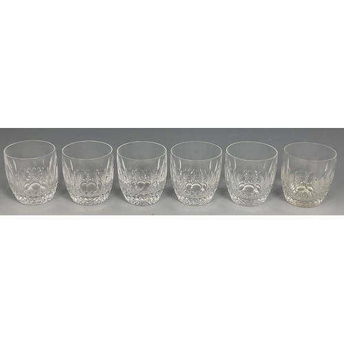 300 - SUITE OF GOOD QUALITY GLASSWARE, SOME ETCHED WATERFORD, COLLEEN DESIGN