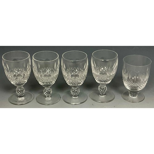 300 - SUITE OF GOOD QUALITY GLASSWARE, SOME ETCHED WATERFORD, COLLEEN DESIGN