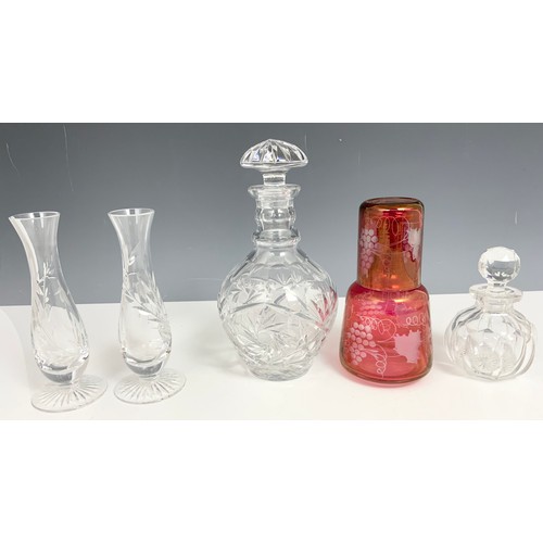 301 - DECANTERS ETC INC RUBY GLASS