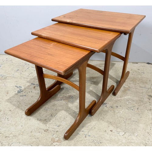 668 - LATE CENTURY G-PLAN NEST OF  3 TABLES