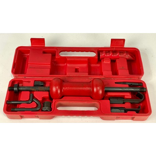 494 - SEALEY 9 PC. SLIDE HAMMER SET