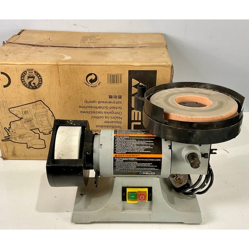 529 - DELTA MODEL 23-710 BENCH GRINDER WITH ORIGINAL BOX