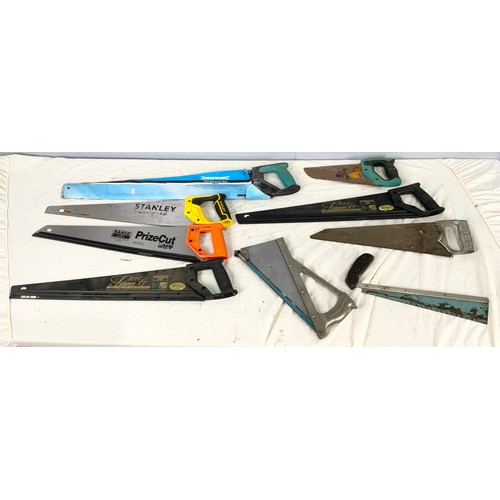 504 - QUANTITY OF MIXED HAND SAWS