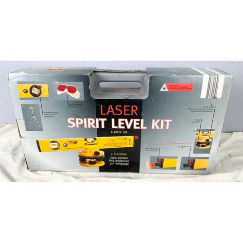 542 - BOXED LASER SPIRIT LEVEL KIT