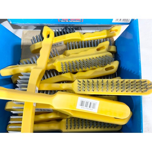 486 - LARGE QUANTITY OF NEW WIRE BRUSHES