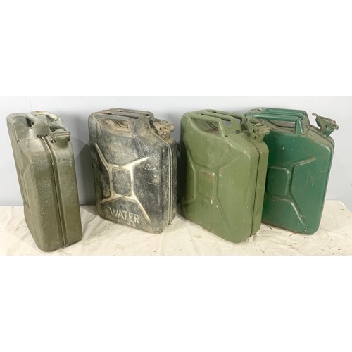 549 - 4 x 20L JERRY CANS