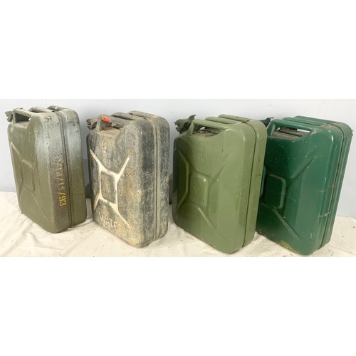 549 - 4 x 20L JERRY CANS