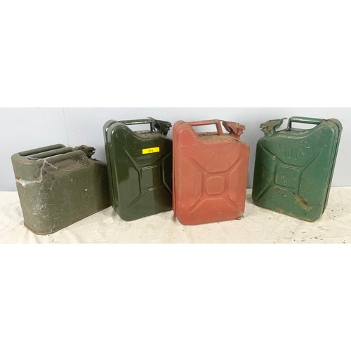 550 - QUANTITY OF JERRY CANS