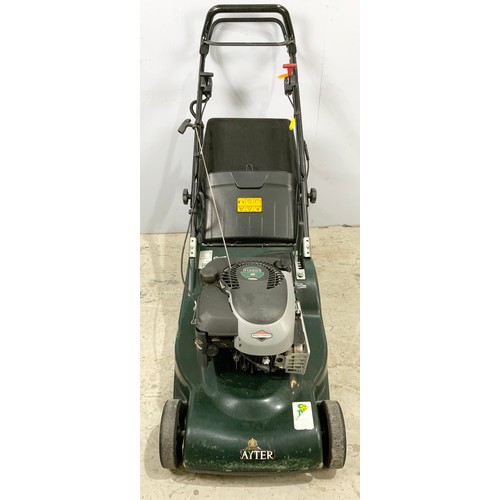 595 - HAYTER HARRIER 48 SELF PROPELLED PETROL LAWNMOWER