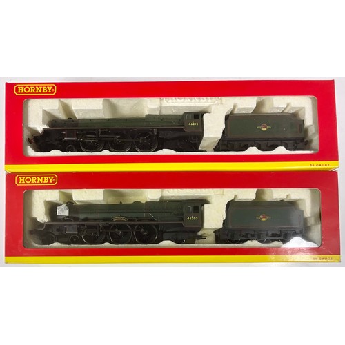 486 - HORNBY, 2 BOXED LOCOMOTIVES, R 2314 No. 46212 DUCHESS OF KENT, & R2226 46203 PRINCESS MARGARET ROSE