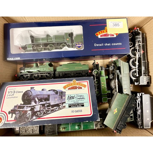 385 - BACHMANN BOXED N CLASS SR 4-6-0 LOCOMOTIVE 1404 W/SMOKE DEFLECTORS, MODEL 32-163, BACHMANN 31-607 V3... 