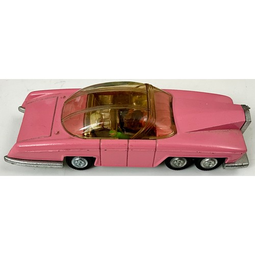 33 - U/B DINKY LADY PENELOPE FAB 1, WESCO THUNDERBIRDS TALKING ALARM CLOCK, THUNDERBIRDS DVD AND TOY GIFT... 