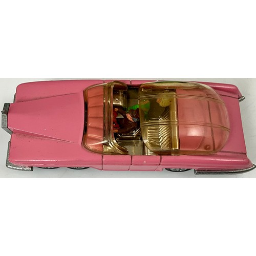 33 - U/B DINKY LADY PENELOPE FAB 1, WESCO THUNDERBIRDS TALKING ALARM CLOCK, THUNDERBIRDS DVD AND TOY GIFT... 