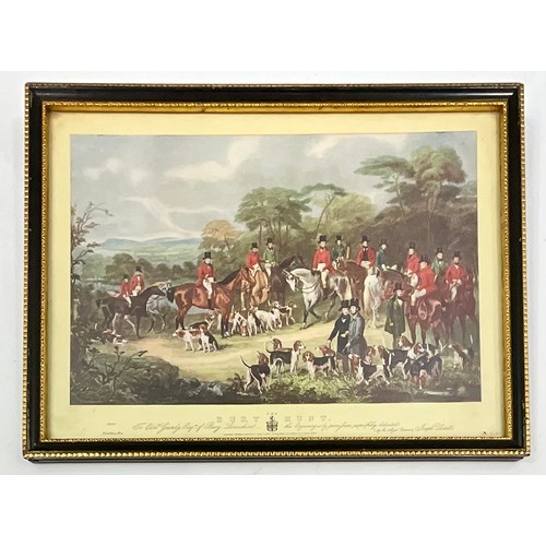 18 - LIMITED EDITION HUNTING PRINT, AFTER LIONEL EDWARDS 'THE MOCKERS', LIMITED EDITION COLOUR PRINT, NO:... 