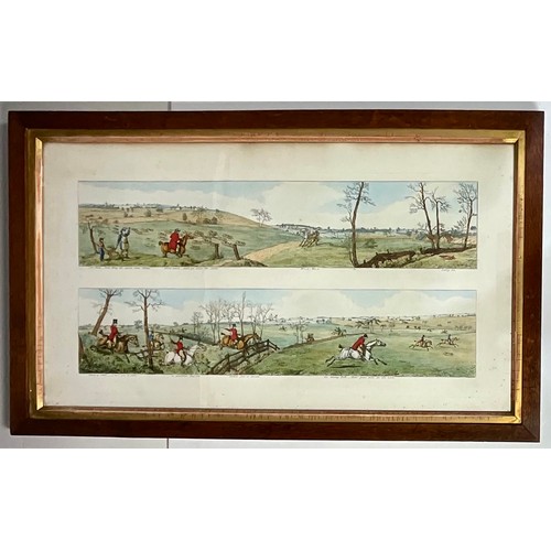 33 - MISC. HUNTING SCENE PRINTS (4)