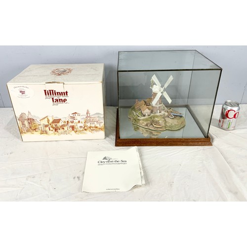 94 - LARGE PROBABLY LILLIPUT LANE  CLEY NEXT THE SEA WINDMILL, WITH DISPLAY CABINET