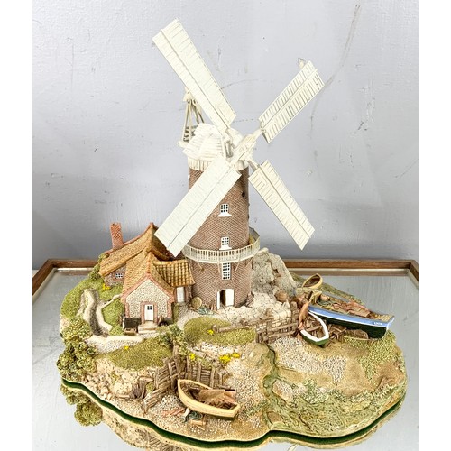 94 - LARGE PROBABLY LILLIPUT LANE  CLEY NEXT THE SEA WINDMILL, WITH DISPLAY CABINET