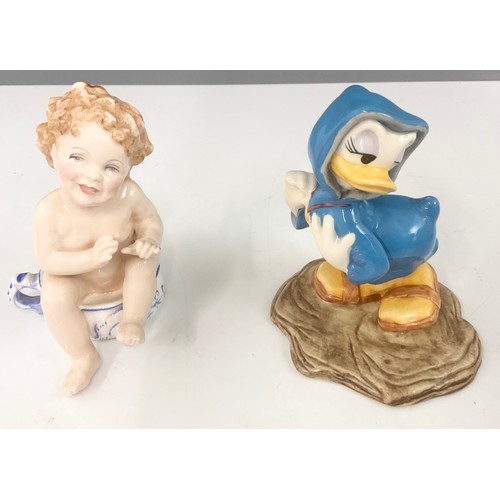 116 - ROYAL DOULTON WELL DONE FIGURINE  & POOP FROM FANTASIA