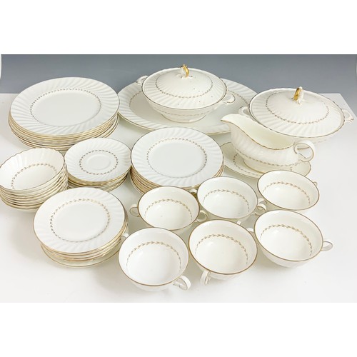 159 - LARGE QUANTITY ROYAL DOULTON ADRIAN PATTERN TABLEWARE