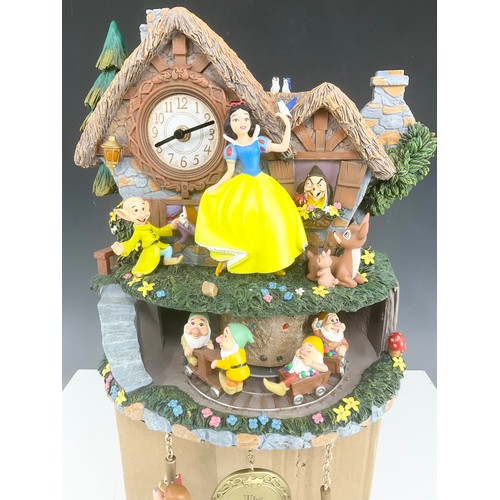 235 - SNOW WHITE HIDDEN TREASURE LIMITED EDITION CUCKOO CLOCK BY THE BRADFORD EXCHANGE