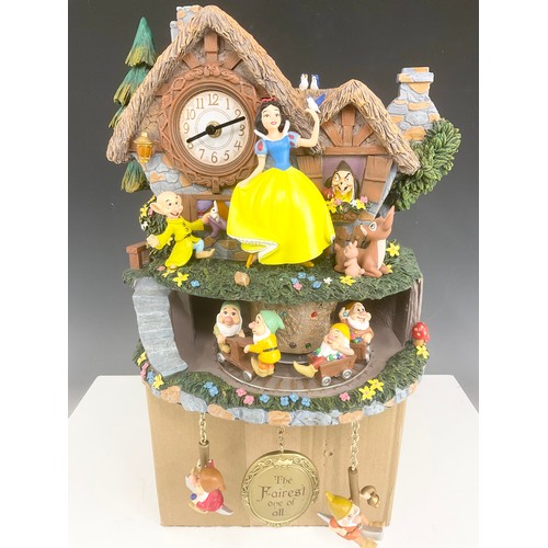 235 - SNOW WHITE HIDDEN TREASURE LIMITED EDITION CUCKOO CLOCK BY THE BRADFORD EXCHANGE