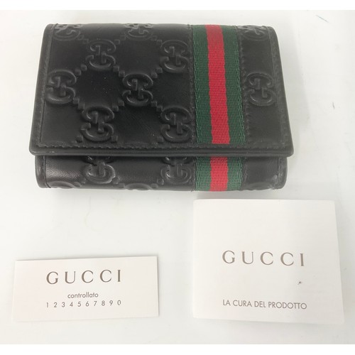 369 - GUCCI PURSE/ WALLET, NEW WITH GUCCI PRODUCT CARD