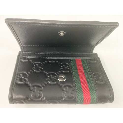 369 - GUCCI PURSE/ WALLET, NEW WITH GUCCI PRODUCT CARD