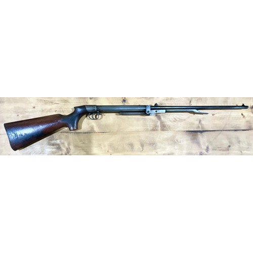 105 - PRE WAR BSA AIR RIFLE WITH UNDERLEVER ACTION This product is not for sale to people under the age of... 