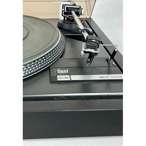 173 - DUAL 505 BELT DRIVE TURNTABLE