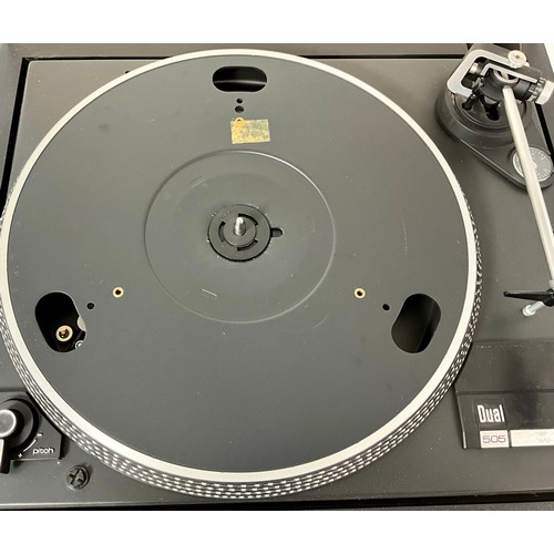 173 - DUAL 505 BELT DRIVE TURNTABLE