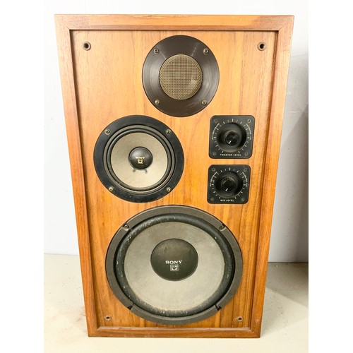 170 - PAIR OF SONY SS-7200  SPEAKERS 59cm TALL