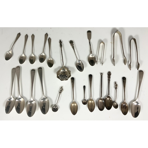 325 - MIXED ENGLISH HALLMARKED SILVER CUTLERY 323g