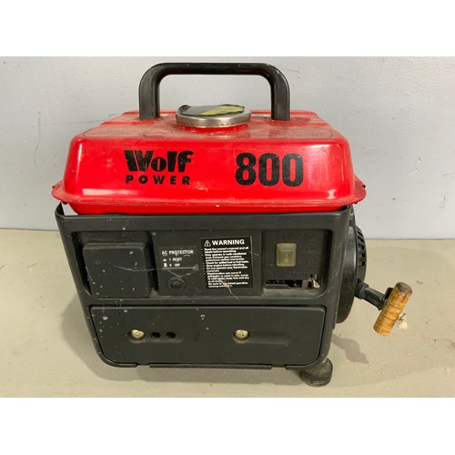 480 - SMALL WOLF POWERED GENERATOR