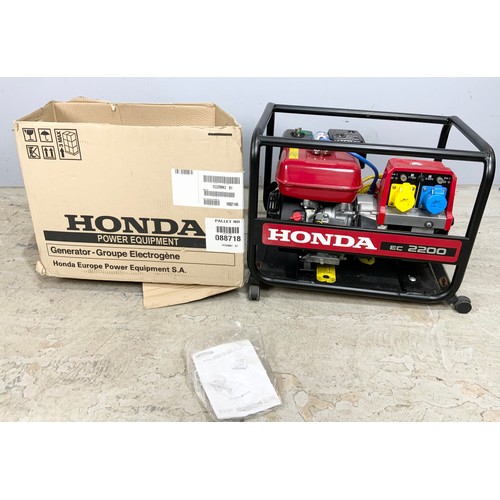 477 - HONDA  EC 2200 GENERATOR IN ORIGINAL BOX