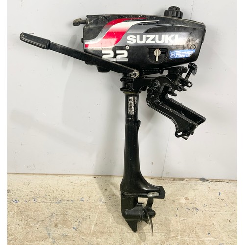 510 - SUZUKI 22 OUTBOARD MOTOR