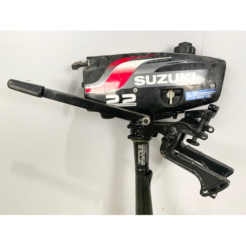 510 - SUZUKI 22 OUTBOARD MOTOR