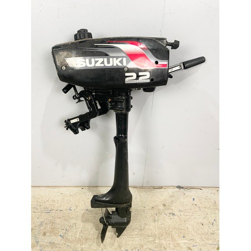 510 - SUZUKI 22 OUTBOARD MOTOR