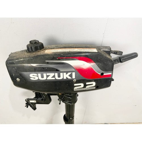 510 - SUZUKI 22 OUTBOARD MOTOR