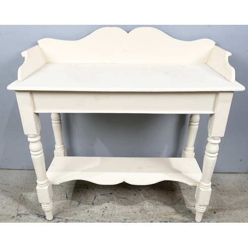 622 - PAINTED WASH STAND WIDTH 93cm