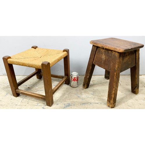 527 - TWO STOOLS