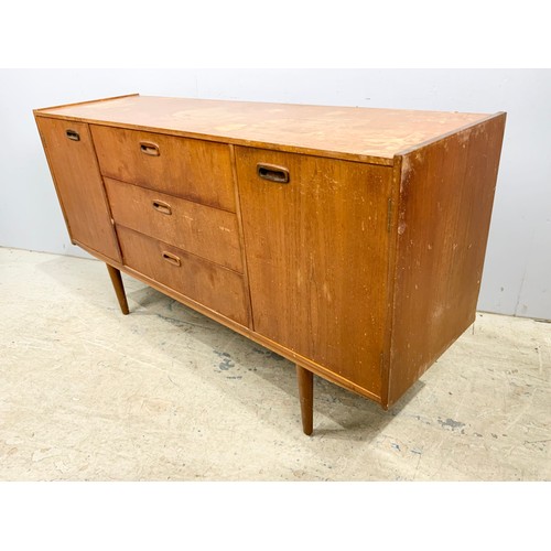 616 - SMALL LATE CENTURY SIDEBOARD WIDTH 137cm