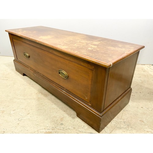 568 - MAHOGANY DRAWER WIDTH 127cm