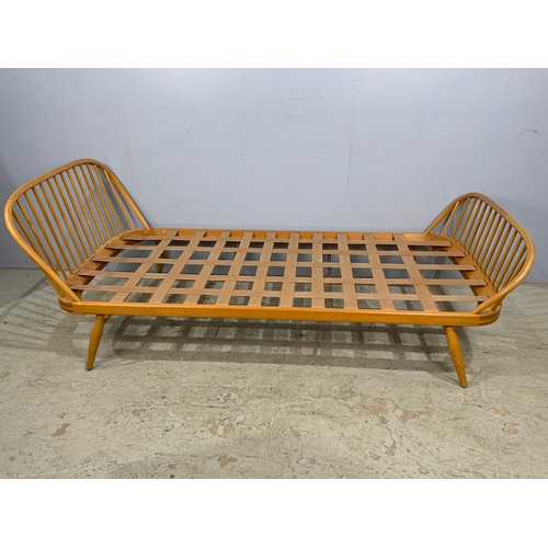 545 - VINTAGE ERCOL  MODEL 352 DAY BED 209cm LONG (note, these beds each have a mattress which, we are adv... 