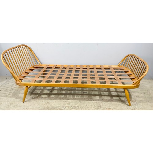 546 - VINTAGE ERCOL  MODEL 352 DAY BED 209cm LONG (note, these beds each have a mattress which, we are adv... 