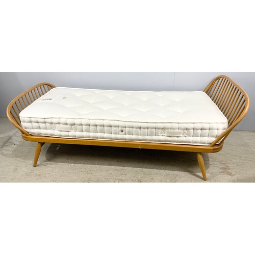 546 - VINTAGE ERCOL  MODEL 352 DAY BED 209cm LONG (note, these beds each have a mattress which, we are adv... 