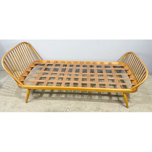 546 - VINTAGE ERCOL  MODEL 352 DAY BED 209cm LONG (note, these beds each have a mattress which, we are adv... 