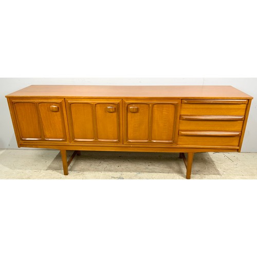 637 - LATE CENTURY SIDEBOARD WIDTH 182cm