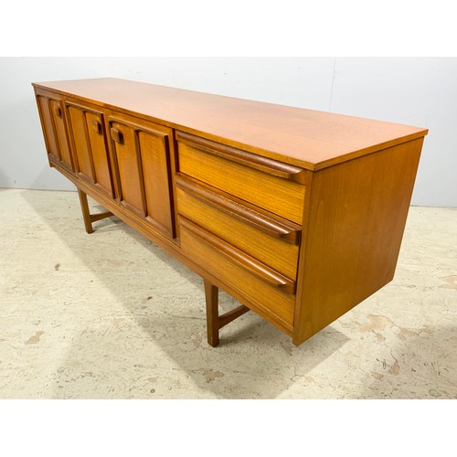 637 - LATE CENTURY SIDEBOARD WIDTH 182cm