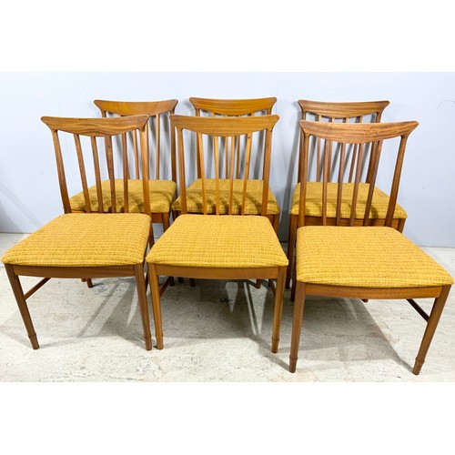 673 - TRADE ONLY, SET OF EIGHT (SIX PLUS 2 CARVERS) McINTOSH DINING CHAIRS ALL LABELED & NUMBERED